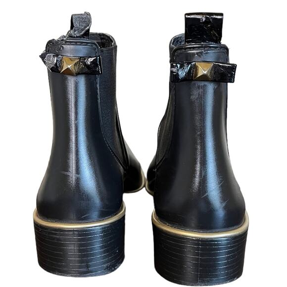 KATE SPADE Women's Black Star Rain Chukka Chelsea‎ Boots Size 6 - Picture 4 of 8